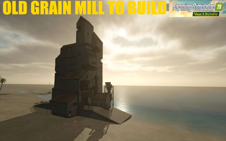fs25-mods,  GRAIN ELEVATOR MUSEUM v1.0