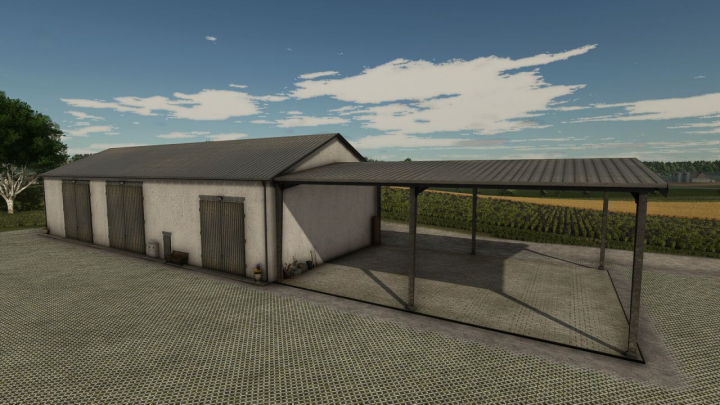 fs25-mods, Garage With Shed V1.0