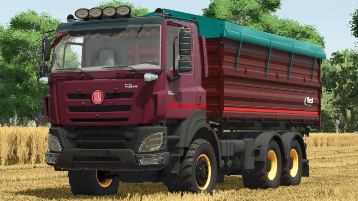 fs25-mods,  Tatra Phoenix Agro Truck & Fliegl TDK N Trailer v1.0