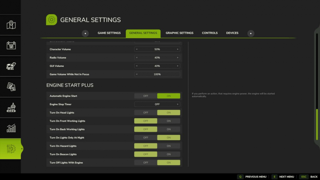 Engine Start Plus V1.0