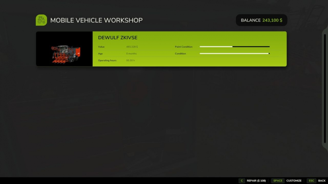Field Service Trailer V1.0.2