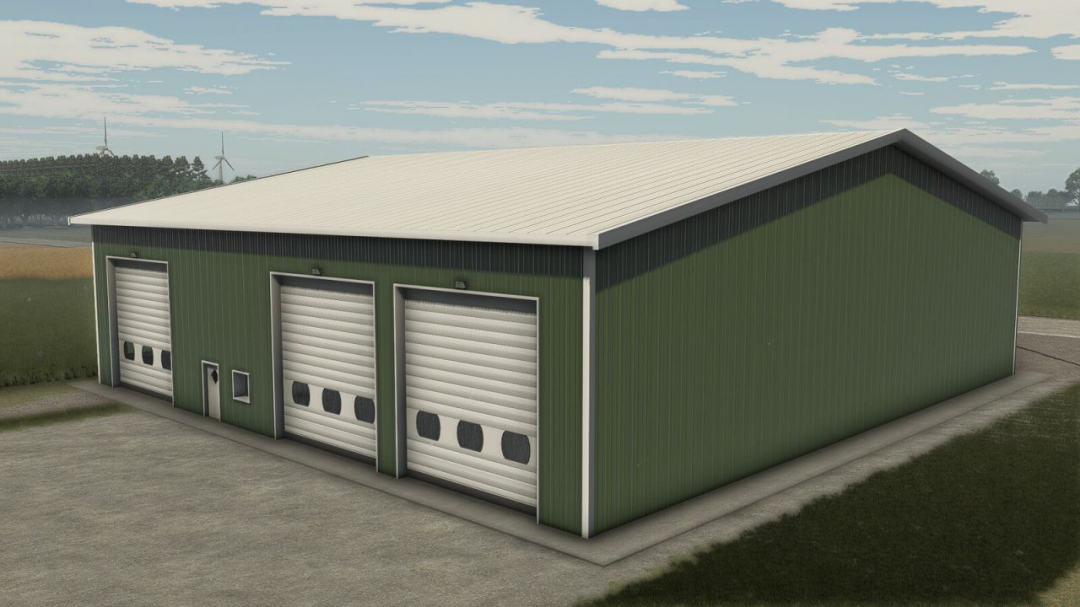 Garage With Large Windows V1.0
