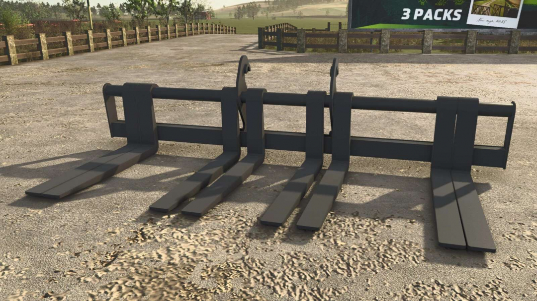 L120H/L180H Multiple Pallets Fork Frame v1.0