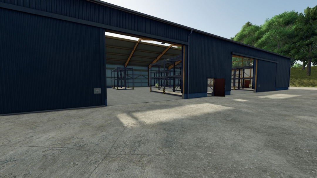 Large Hall With Heavy-Duty Shelving V1.0