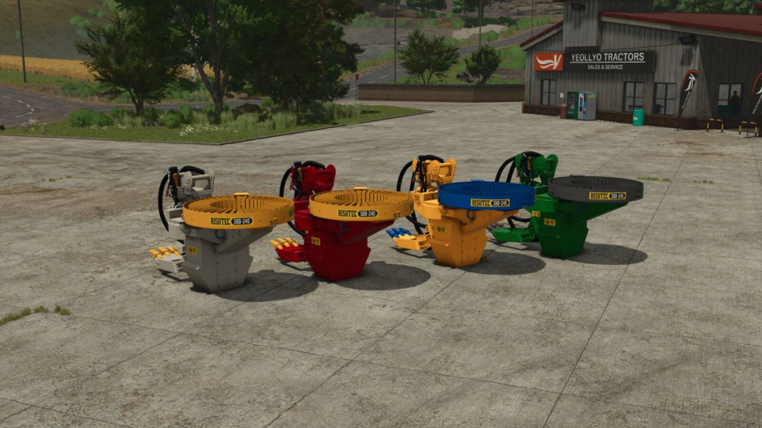 Tree Planter And Forestry Shredder V1.0