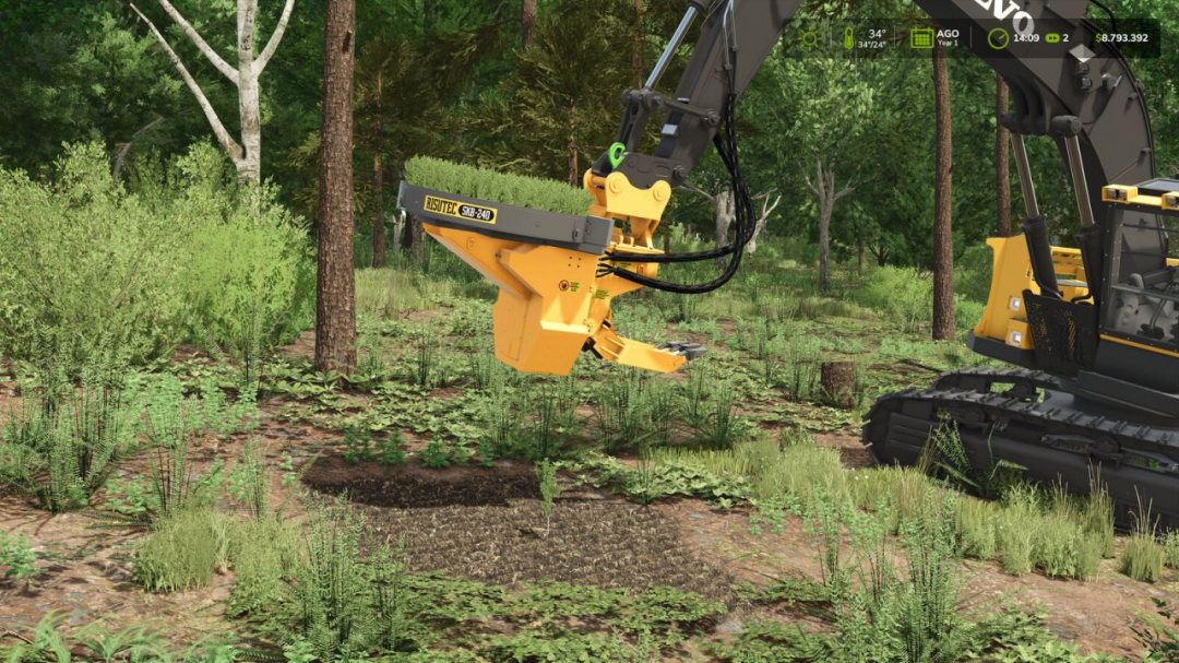 Tree Planter And Forestry Shredder V1.0