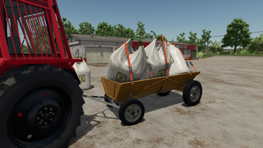 Wooden homemade trailer V1.0.9