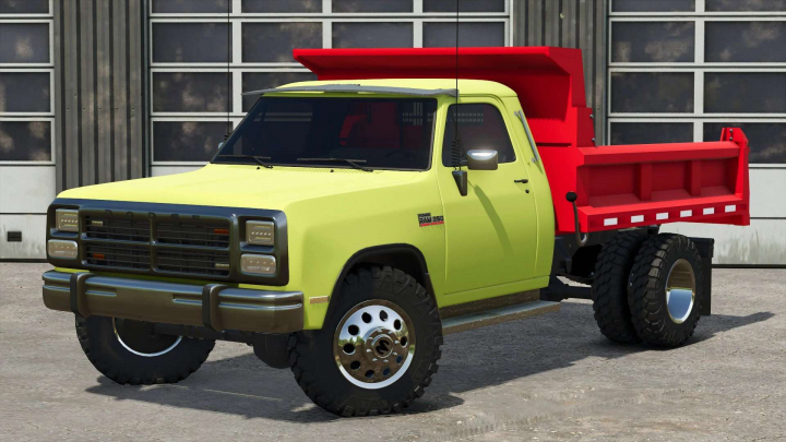fs25-mods,  1991 Dodge Ram 3500 HD Dump Truck v1.0