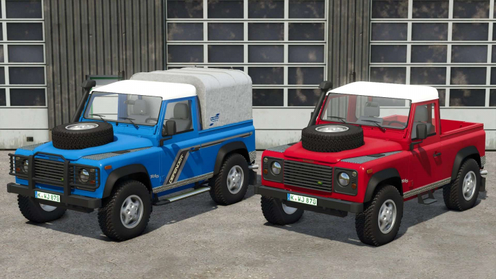 fs25-mods,  1997 Land Rover Defender 90 TD5 v1.0