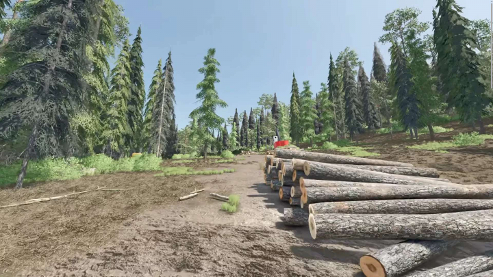 fs25-mods,  Fox Creek Logging Map v1.0