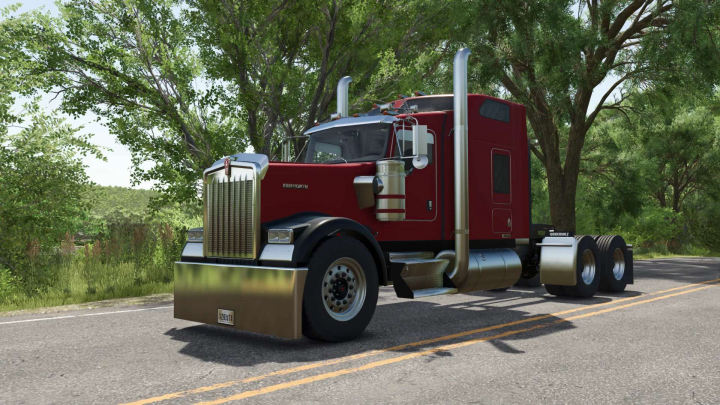 fs25-mods,  Kenworth W900L v1.1