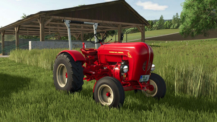 fs25-mods, Porsche Junior v1.0