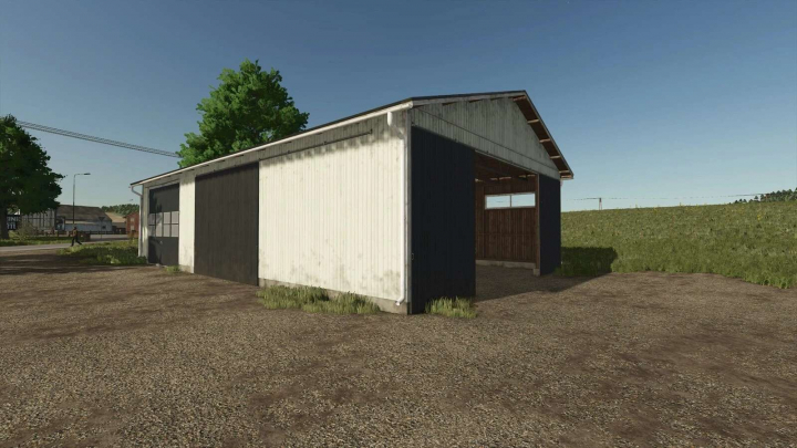 fs25-mods,  Wooden Garages And Workshops v1.1