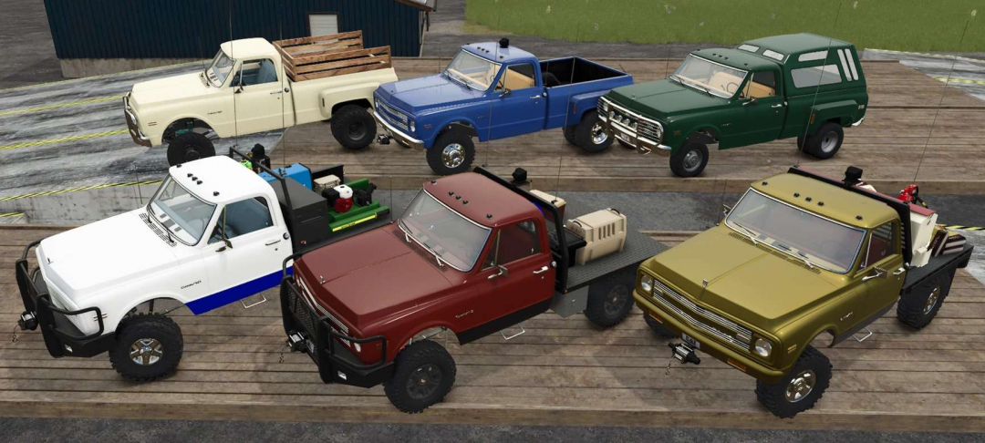 1970 Chevrolet K20 4×4 (Short Wheel Base) v2.0