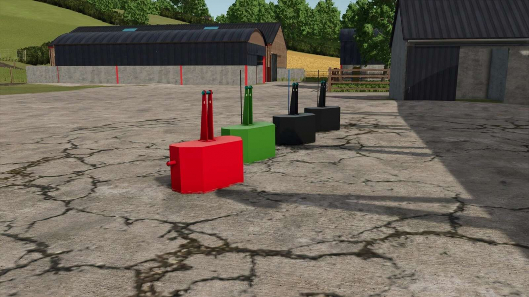Irish 900KG Weight v1.0.0.0