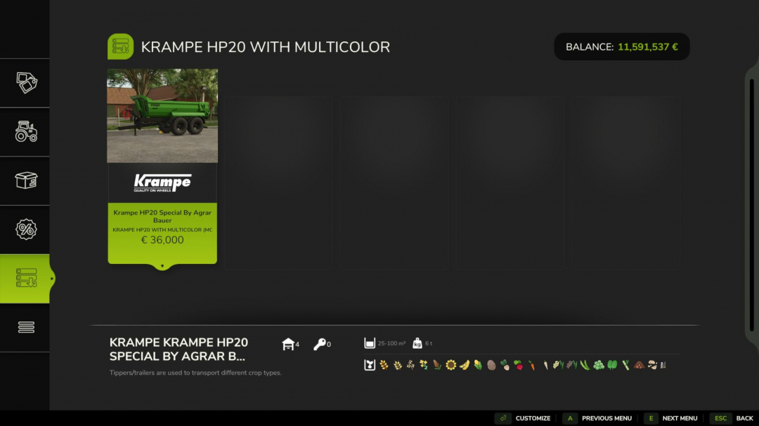 Krampe HP20 V1.0