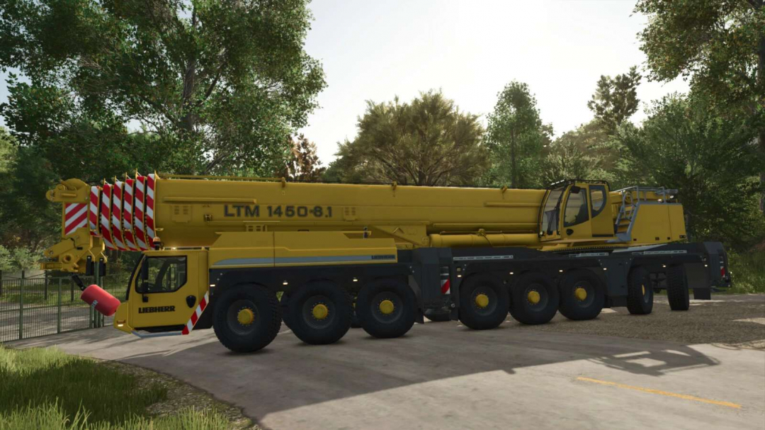 Liebherr LTM1450 Mobile Crane v1.0