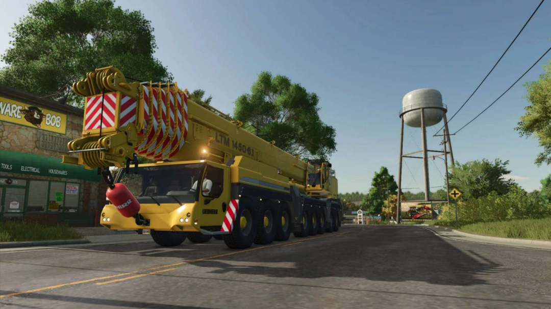 Liebherr LTM1450 Mobile Crane v1.0