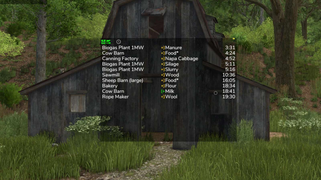 Production Info Hud v1.1