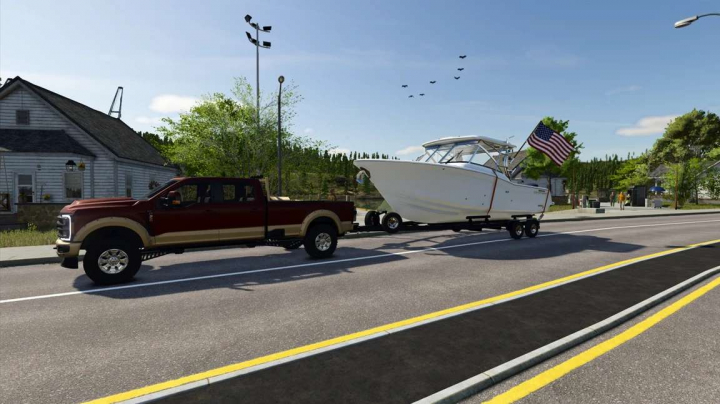 fs25-mods,  27FT Grady White Boat v1.0