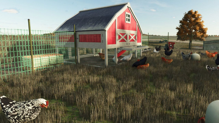 fs25-mods,  Chicken Coop Pack V1.0