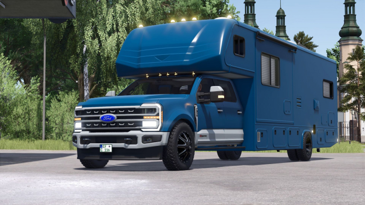 fs25-mods,  Ford Crew Cab Camper V1.0