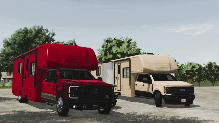 fs25-mods,  Ford Crew Cab RV V1.0