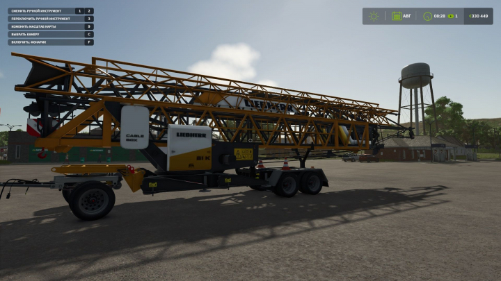fs25-mods,  Liebherr 81K tower crane V2.0