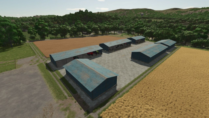 fs25-mods, Metal Structure Building Pack V1.0