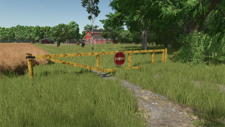 fs25-mods, No Entry Gate V1.0