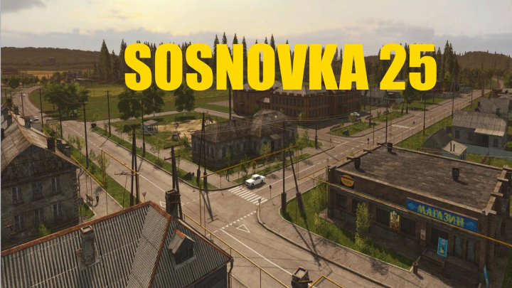 fs25-mods,  SOSNOVKA 25 v1.0.1