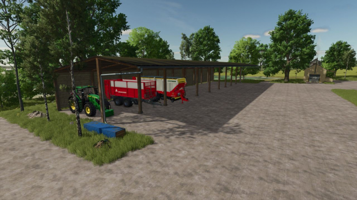 fs25-mods,  Wooden Sheds V1.0