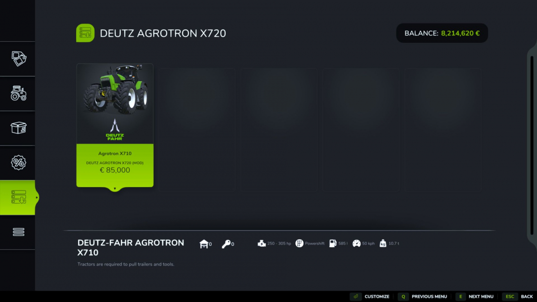 Deutz Agrotron X710-30 Reworked V1.0