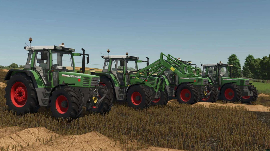Fendt 500C Pack v1.0