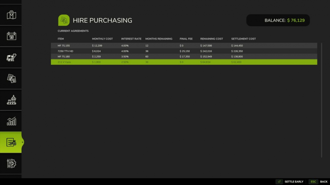 Hire Purchasing V1.0.0.3
