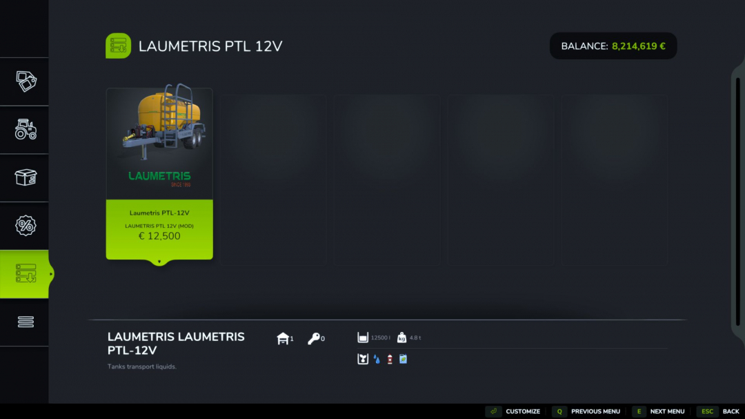 Laumetris PTL-12V V1.0