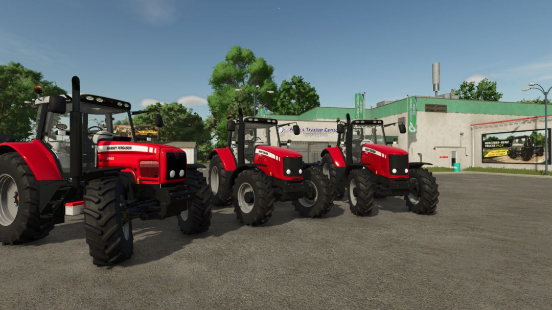 Massey Ferguson 6400-7400 Pack V1.0