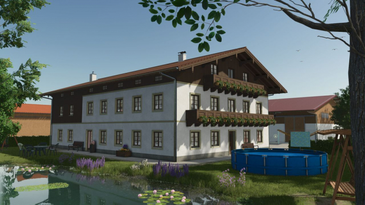 fs25-mods,  Bavarian Farm House V1.0