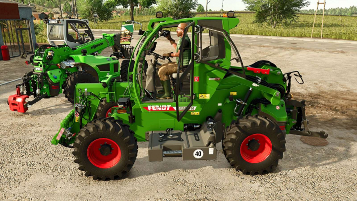 fs25-mods, Fendt/Sennebogen Telehandler v1.0.0.1