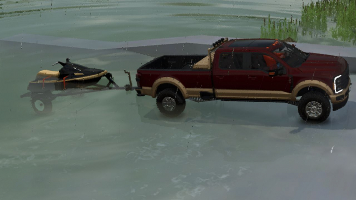 fs25-mods,  Old school jet ski V1.0