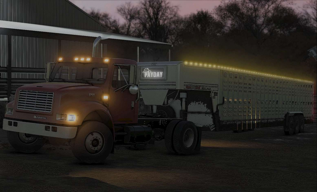 40ft Eby PUNCH Ruff Neck Cattle Trailer v1.0