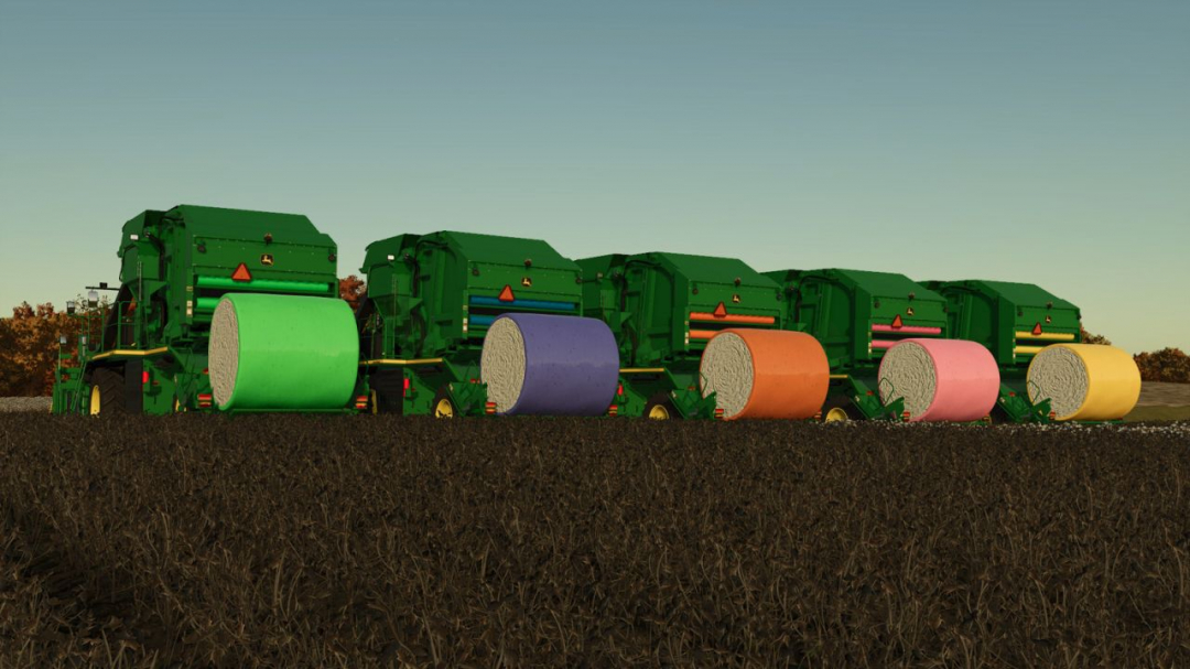John Deere 7760/CP690 Roller Pickers V1.0