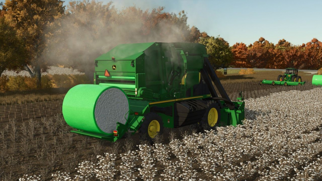 John Deere 7760/CP690 Roller Pickers V1.0