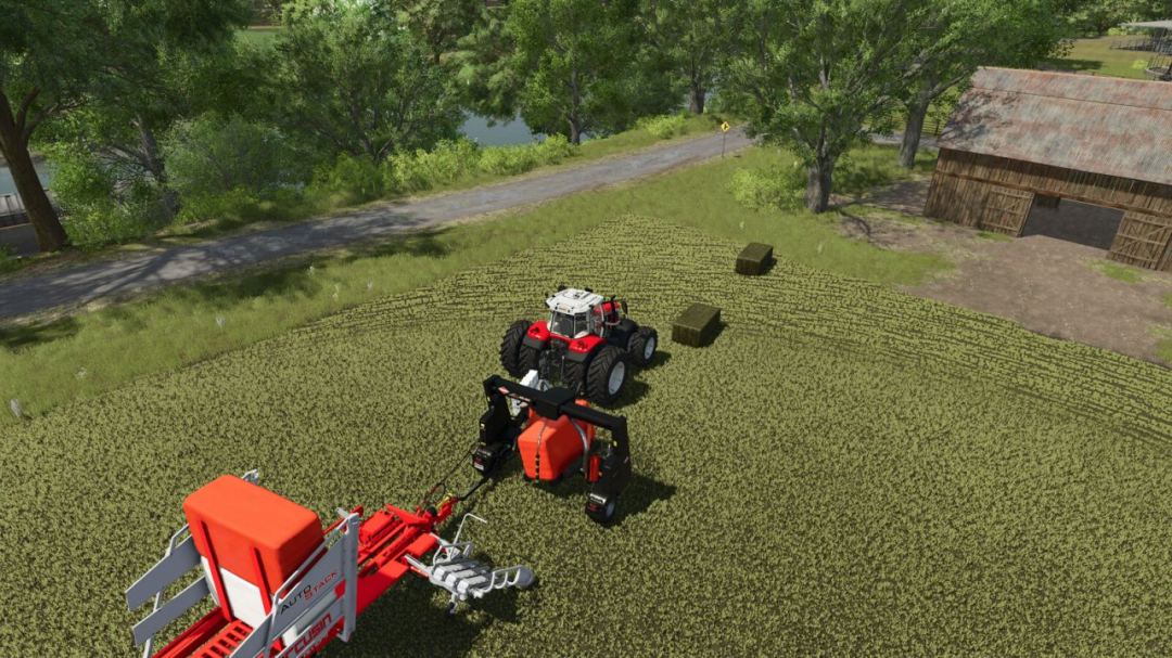 Kuhn SW4014 Bale Wrapper-RH V1.0