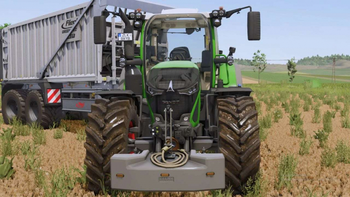 fs25-mods, Fendt weight 1250kg with stroboscopes v1.0