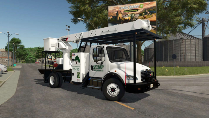 fs25-mods, Freightliner M2 Bucket Truck v1.0