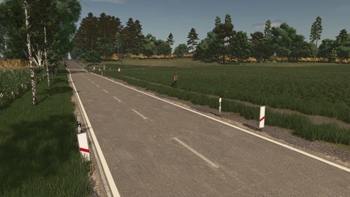 fs25-mods,  German Road Poles Prefab V1.0