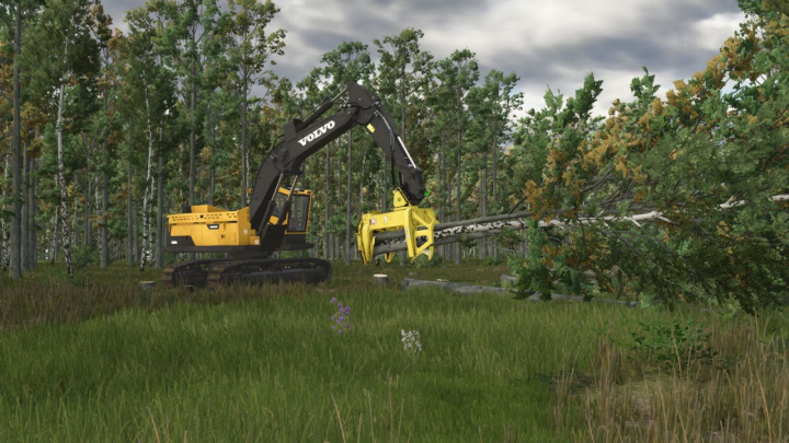 fs25-mods, John Deere – FD 55 Fellerbuncher Head V1.0