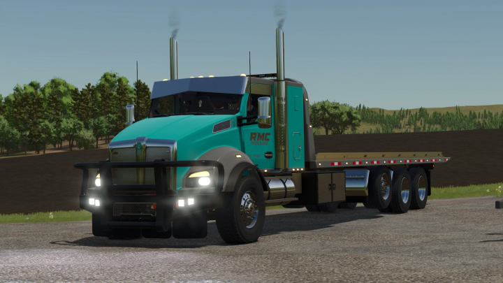 fs25-mods,  Kenworth T880 Rollback V1.0.0.1