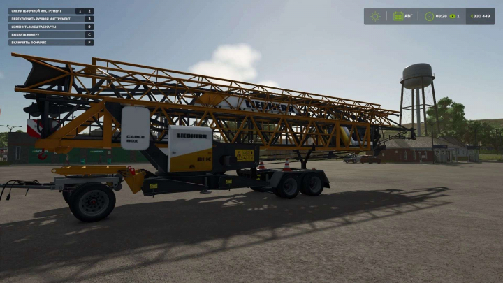 fs25-mods,  Liebherr 81K tower crane v2.1